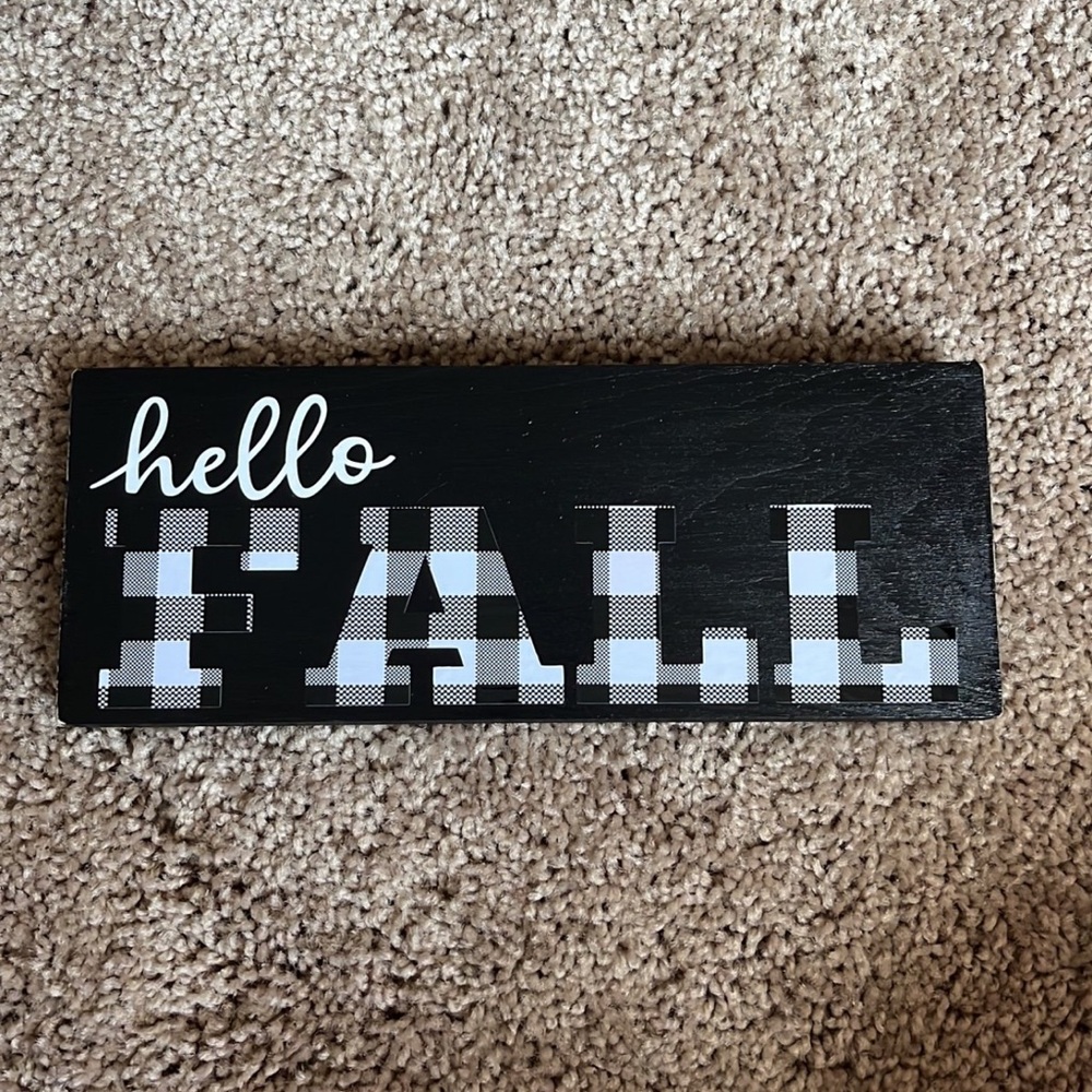 Fall/Halloween decor